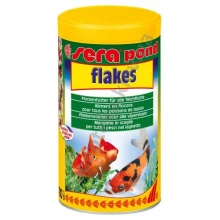 Sera Pond Flakes - корм Сера для золотых рыбок и кои 