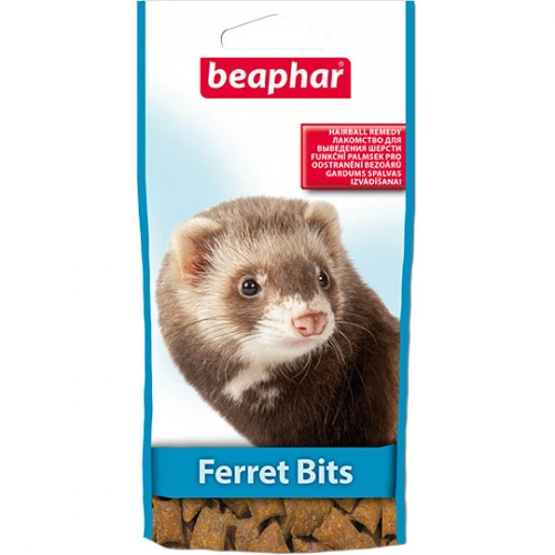 Beaphar Xtra Vital Ferret Bits - ласощі Біфар з мальт пастою для тхорів