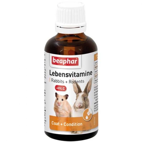 Beaphar Lebensvitamine - кормовая добавка Бифар для грызунов и кроликов