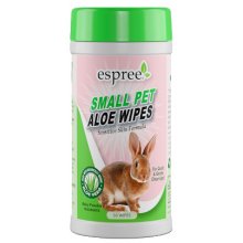 Espree Small Pet Aloe Wipes - влажные салфетки Эспри для груминга мелких животных