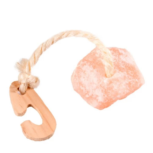 Flamingo Stone Solt Lick Himalaya - соляний камінь Фламінго з мінералами для гризунів