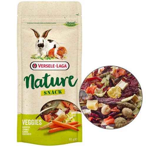 Versele-Laga Nature Snack Veggies - лакомство Версель-Лага Овощи для кроликов и грызунов
