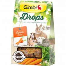 Gimbi Drops - ласощі Джимбі дропси з морквою для гризунів