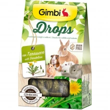 Gimbi Drops - лакомства Джимби дропсы с одуванчиком для грызунов
