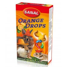 Sanal Orange Drops - мультивітамінні ласощі Санал з апельсином для гризунів