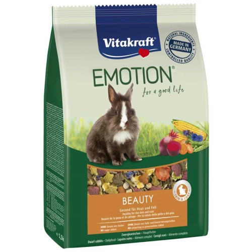 Vitakraft Emotion - корм Витакрафт для длинношерстных кроликов