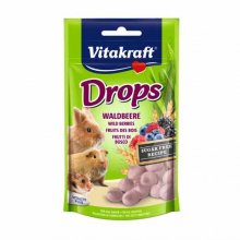 Vitakraft Drops Waldbeere - ласощі Вітакрафт з лісовими ягодами
