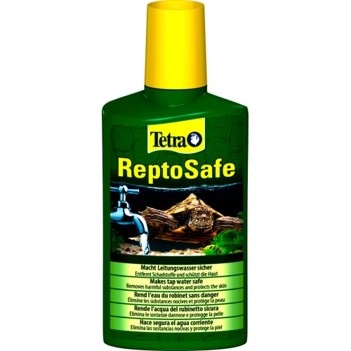 Tetra Repto Safe - препарат Тетра для подготовки водопроводной воды для водных пресмыкающихся