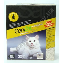 Sanicat Злипання Gold - грудкуючий наповнювач Санікет для котячого туалету на основі сепіоліту