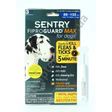 Sentry FiproGuard Max - краплі протипаразитарні Сентрі для собак 40-60 кг