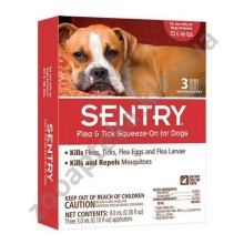 Sentry - краплі від бліх, комарів і кліщів Сентрі для собак