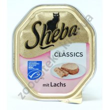 Sheba - паштет Шеба с лососем для кошек