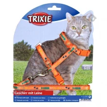 Trixie - нейлонова шлея з повідцем Тріксі для кішок
