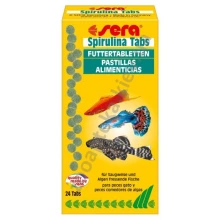 Sera Spirulina tabs - корм для рыб Сера со спирулиной