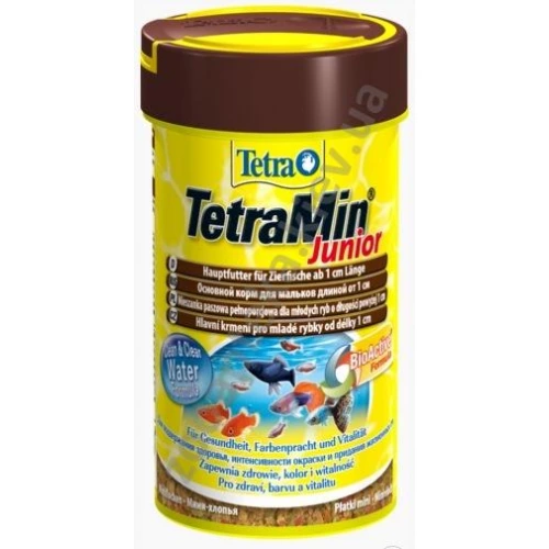 Tetra Min Junior - Корм Тетра для вирощування мальків