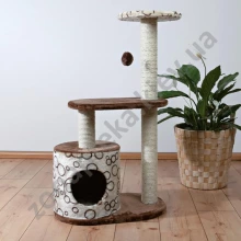 Trixie Casta - домик с когтеточкой Трикси Каста для кошек коричнево-бежевый