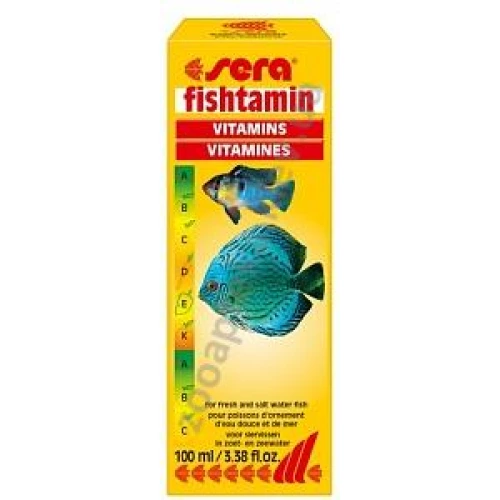 Sera Fishtamin - вітаміни Сера Фиштамин для риб